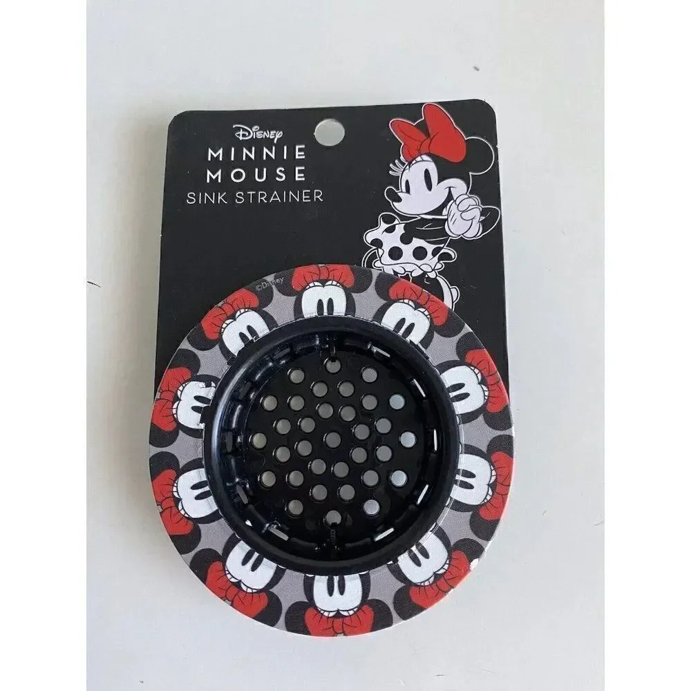 Disney Minnie Mouse Faces KITCHEN‎ SINK STRAINER Standard Size Drain NEW